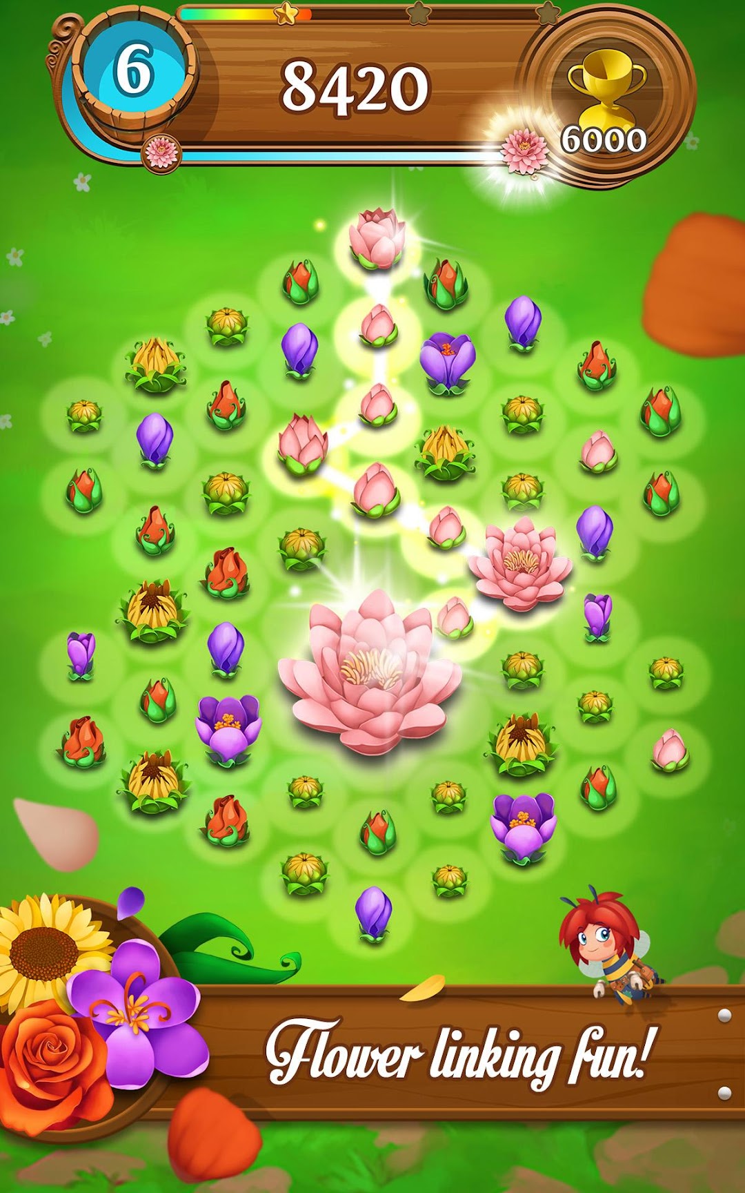 Blossom Blast Saga mod apk screenshot 7