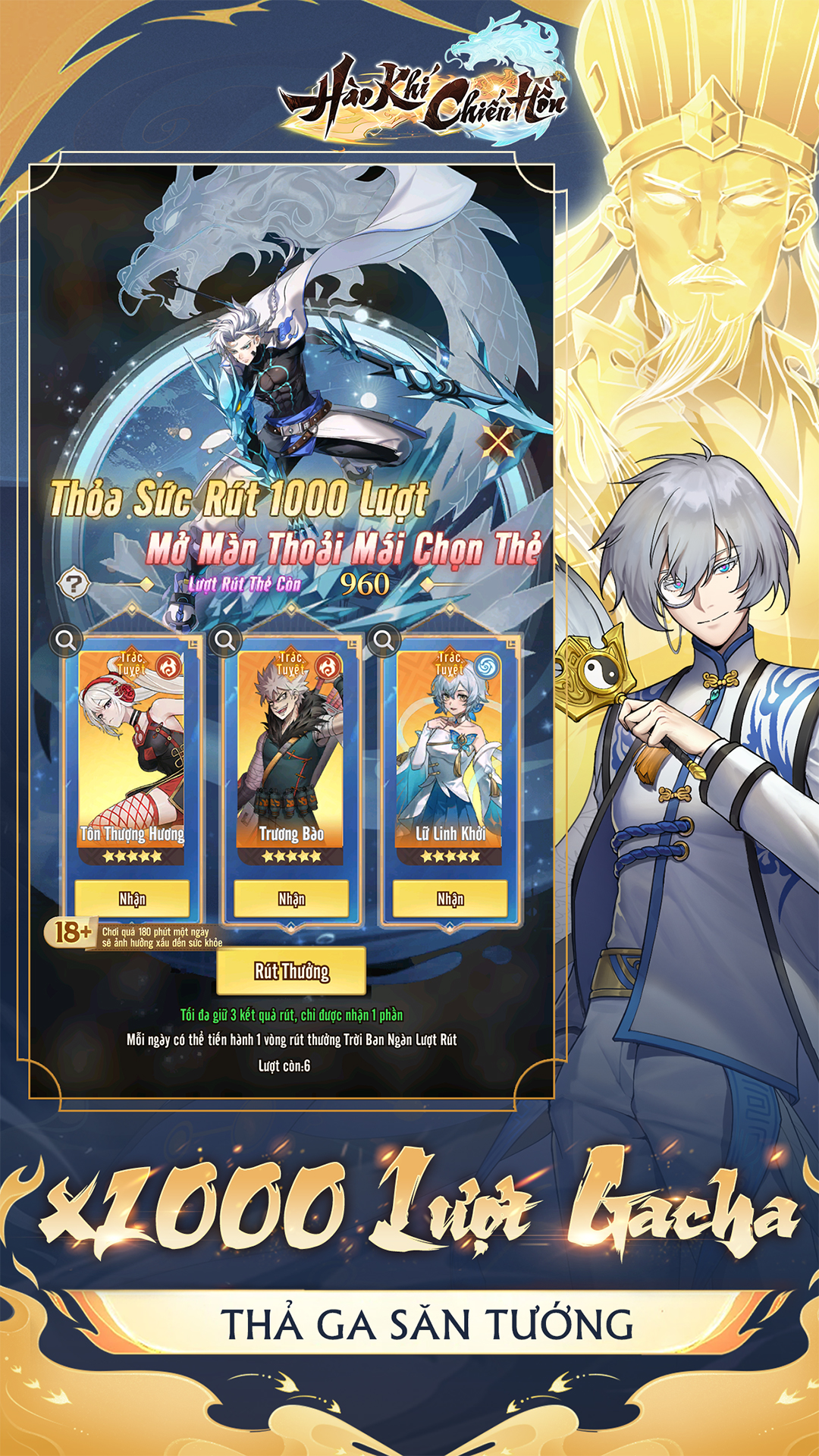 Hào Khí Chiến Hồn mod apk screenshot 3