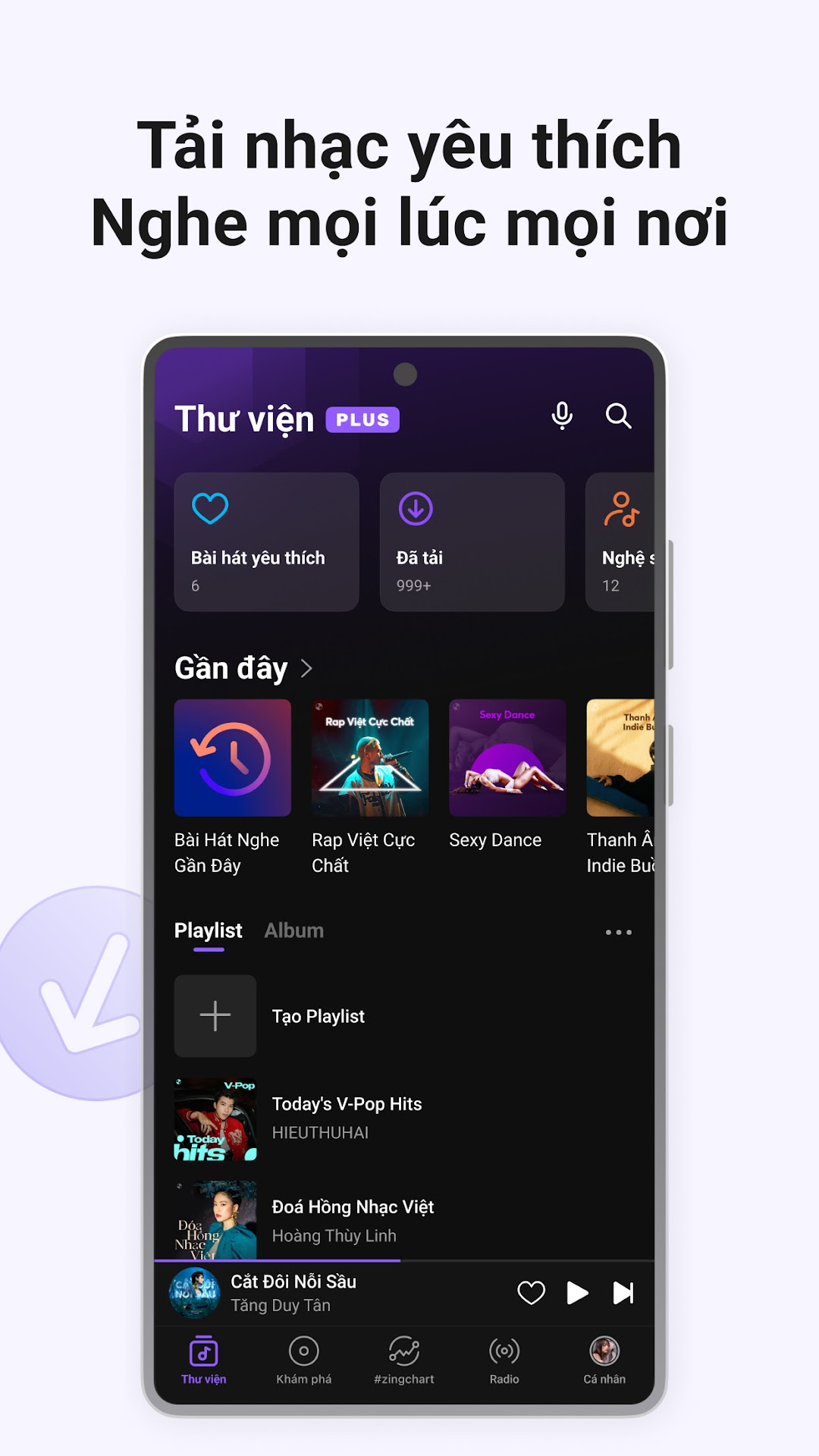 Zing MP3 mod apk screenshot 5