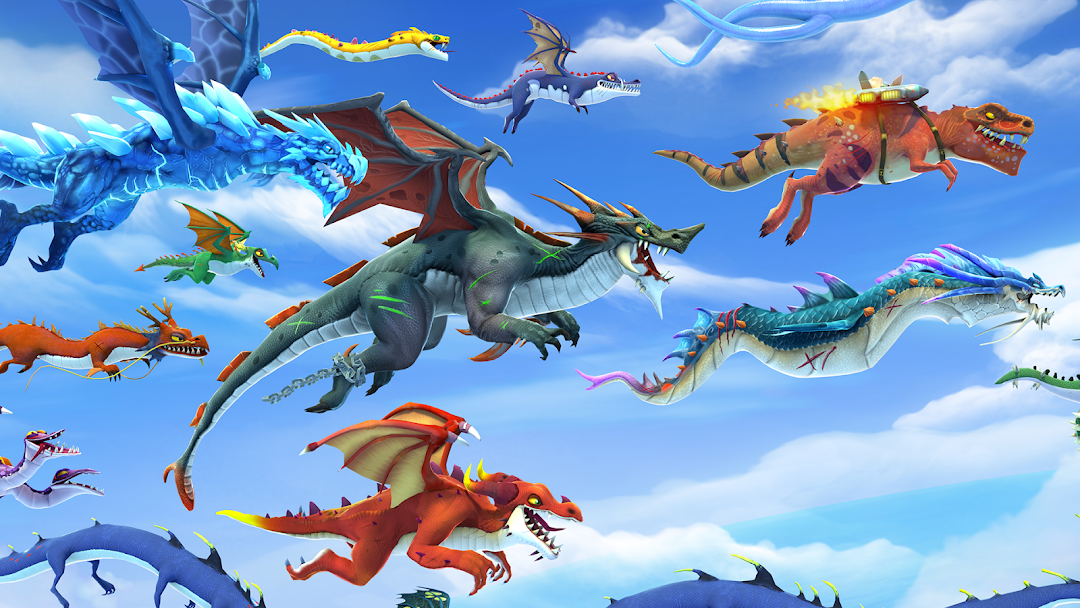 Hungry Dragon: by Hungry Shark mod apk screenshot 3
