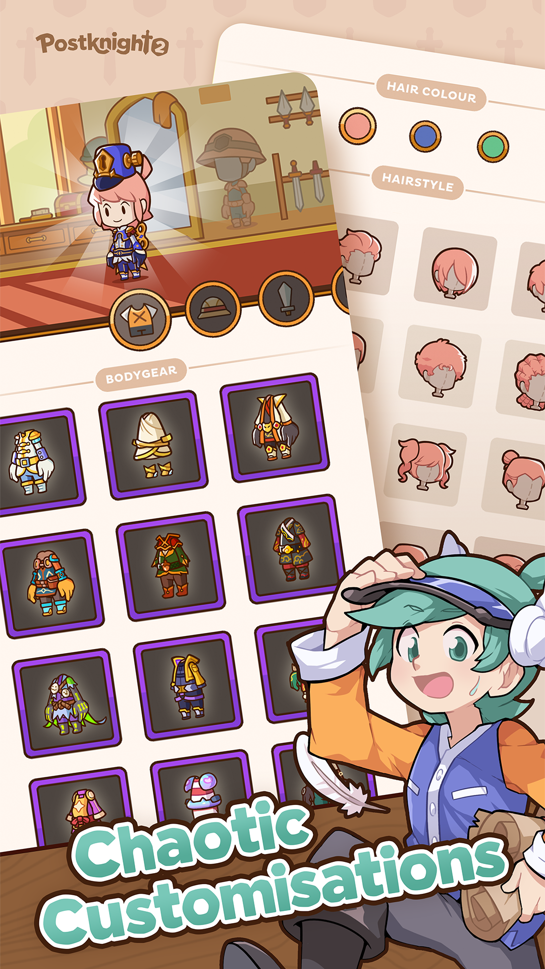 Postknight 2 mod apk screenshot 5