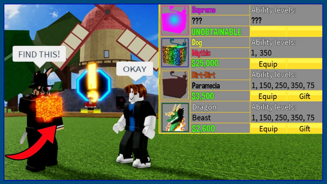 Blox Fruits Mods for Roblx mod apk screenshot 2