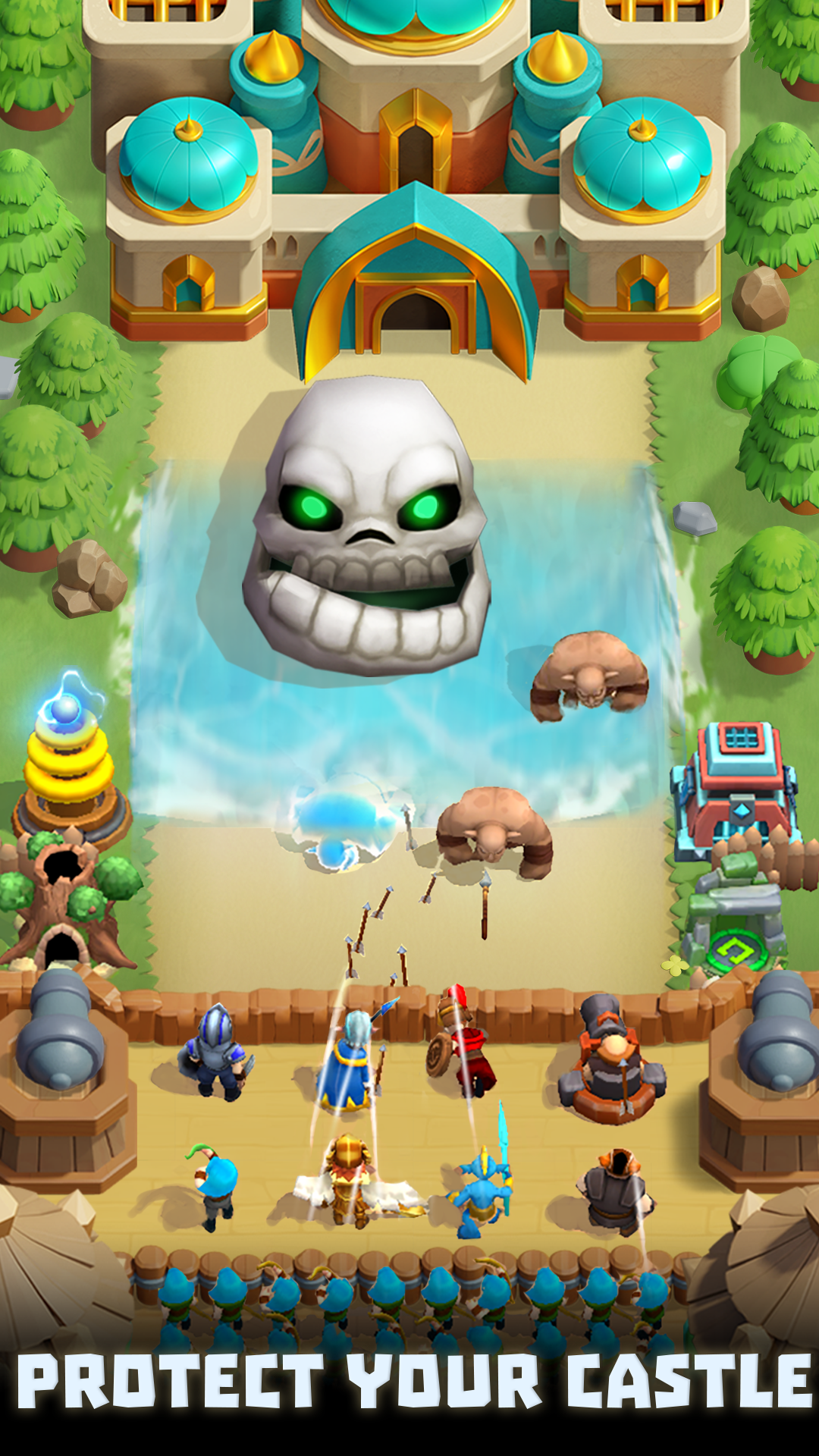 Wild Castle: Tower Defense TD mod apk screenshot 2