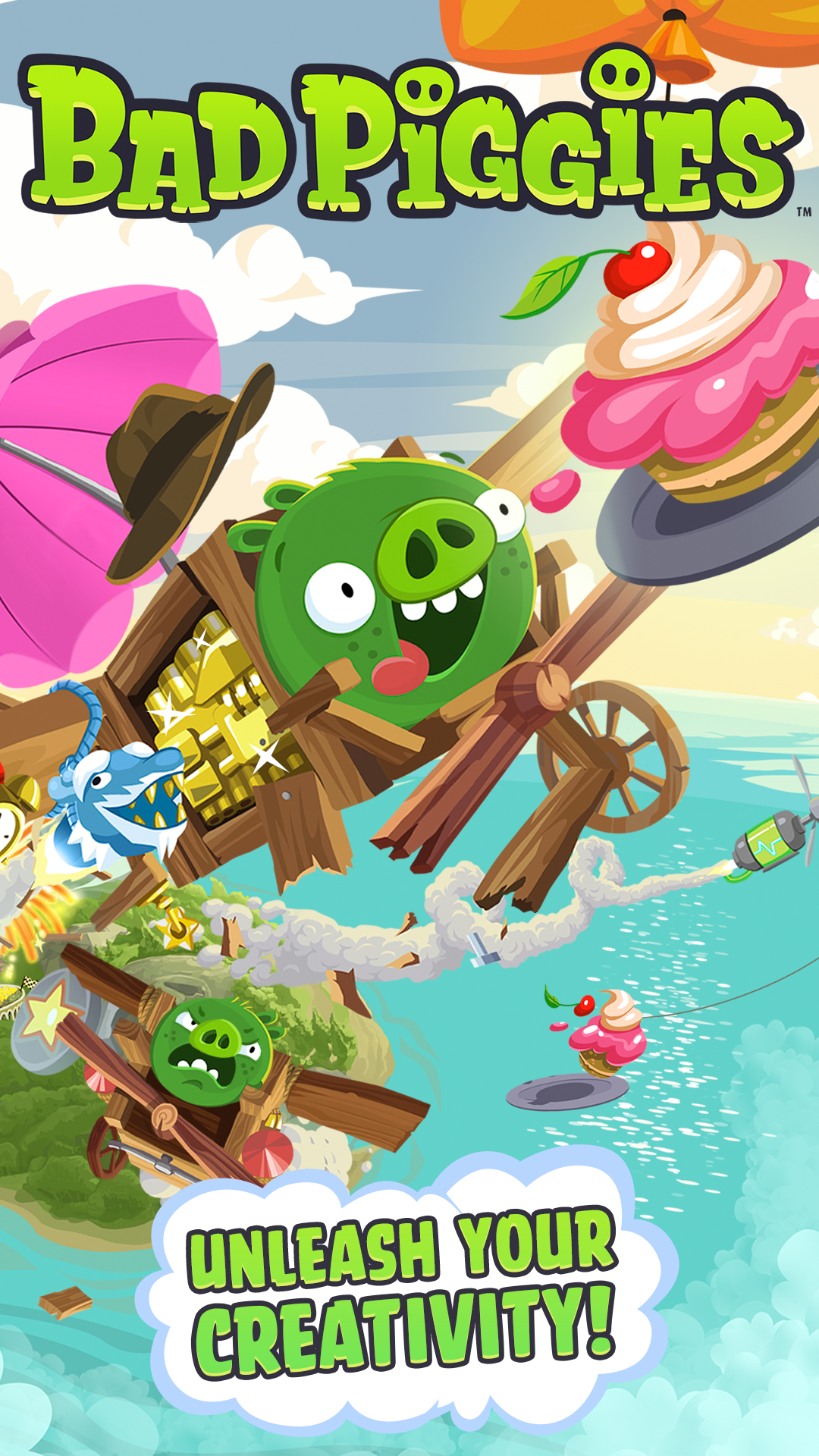 Bad Piggies mod apk screenshot 6