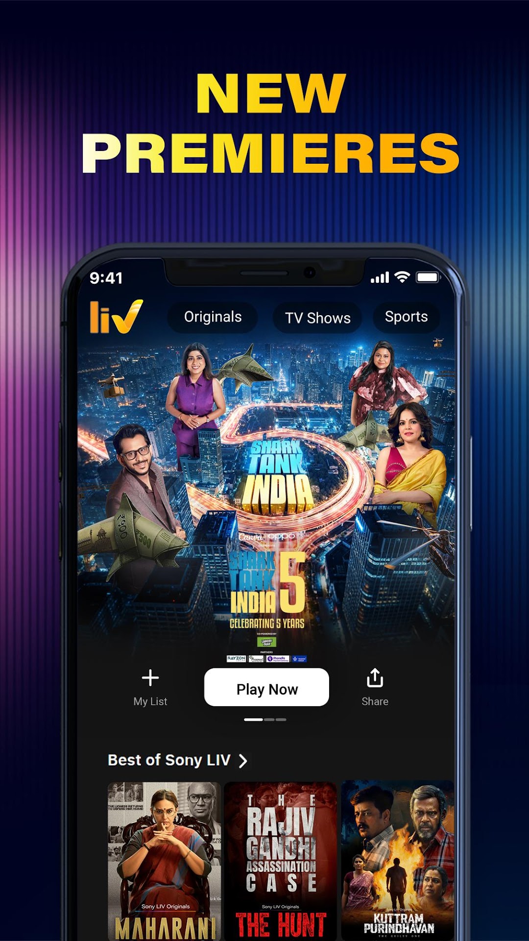 Sony LIV: Series, Shows, Movie mod apk screenshot 4