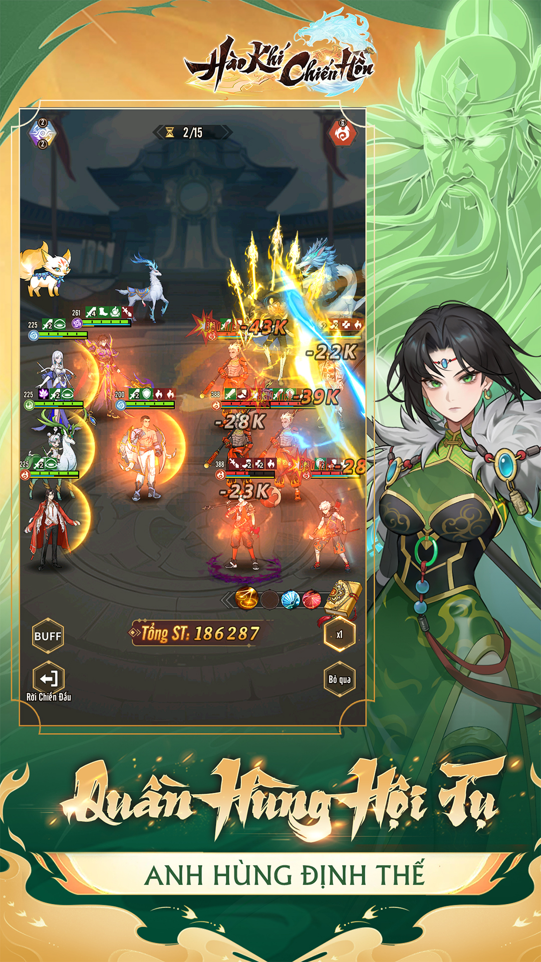 Hào Khí Chiến Hồn mod apk screenshot 5