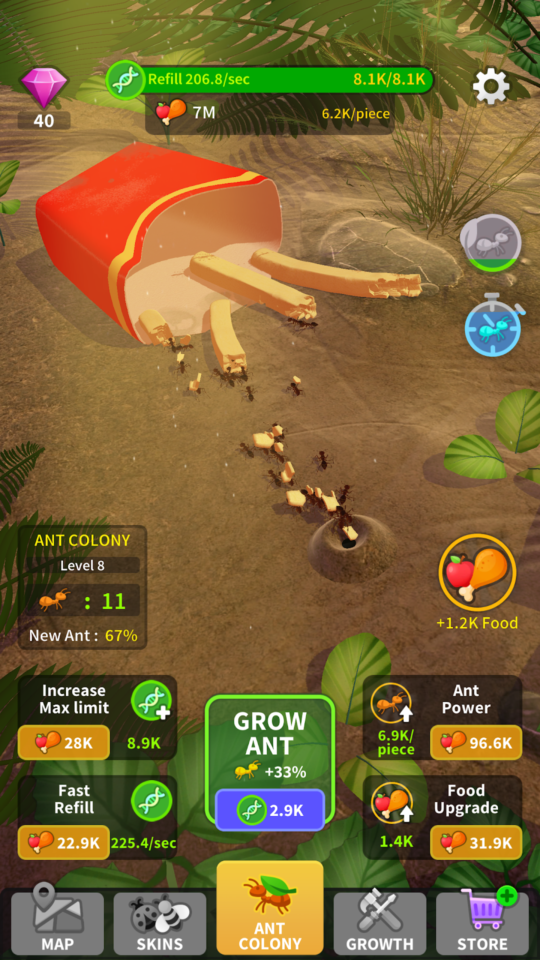Little Ant Colony - Idle Game mod apk screenshot 4