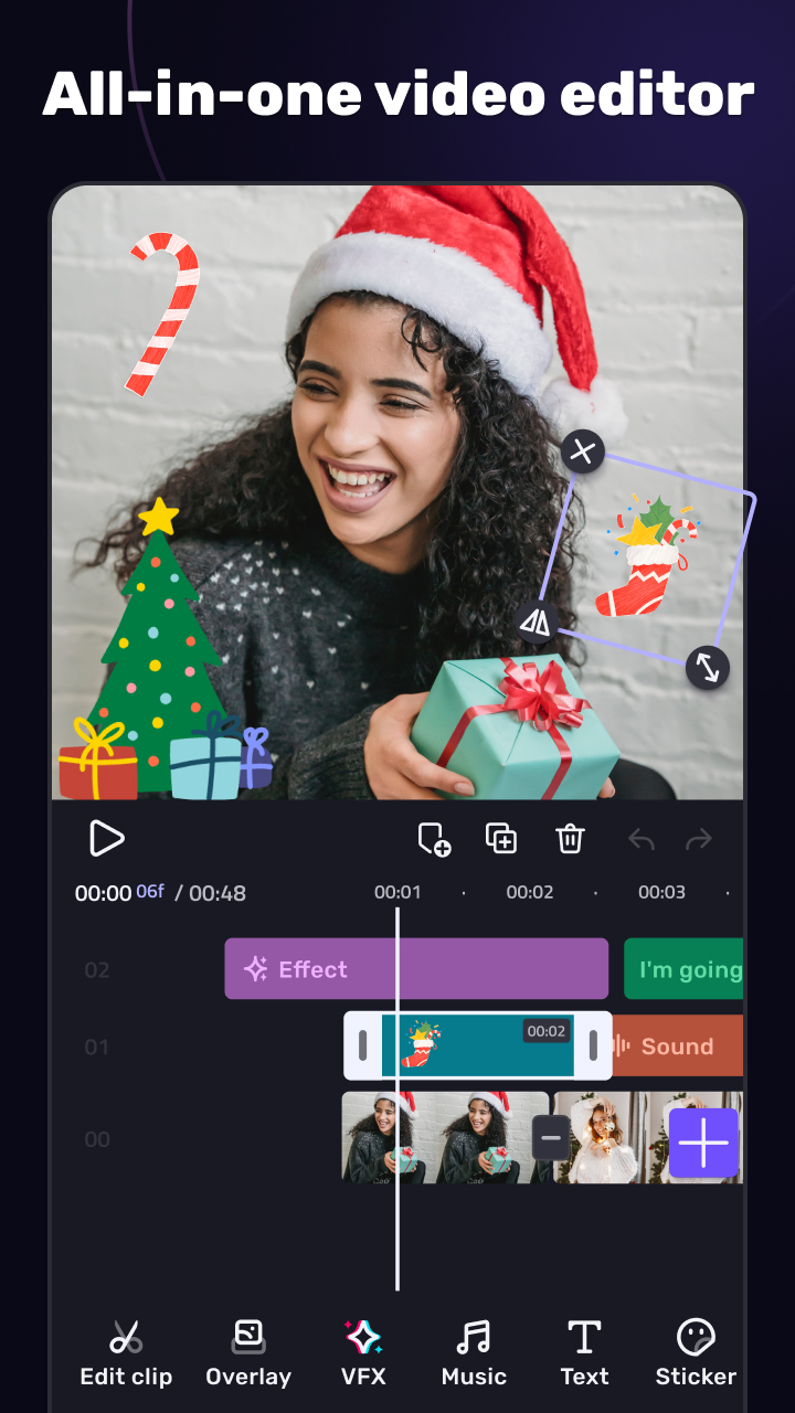 AI Video Editor - VivaCut mod apk screenshot 1