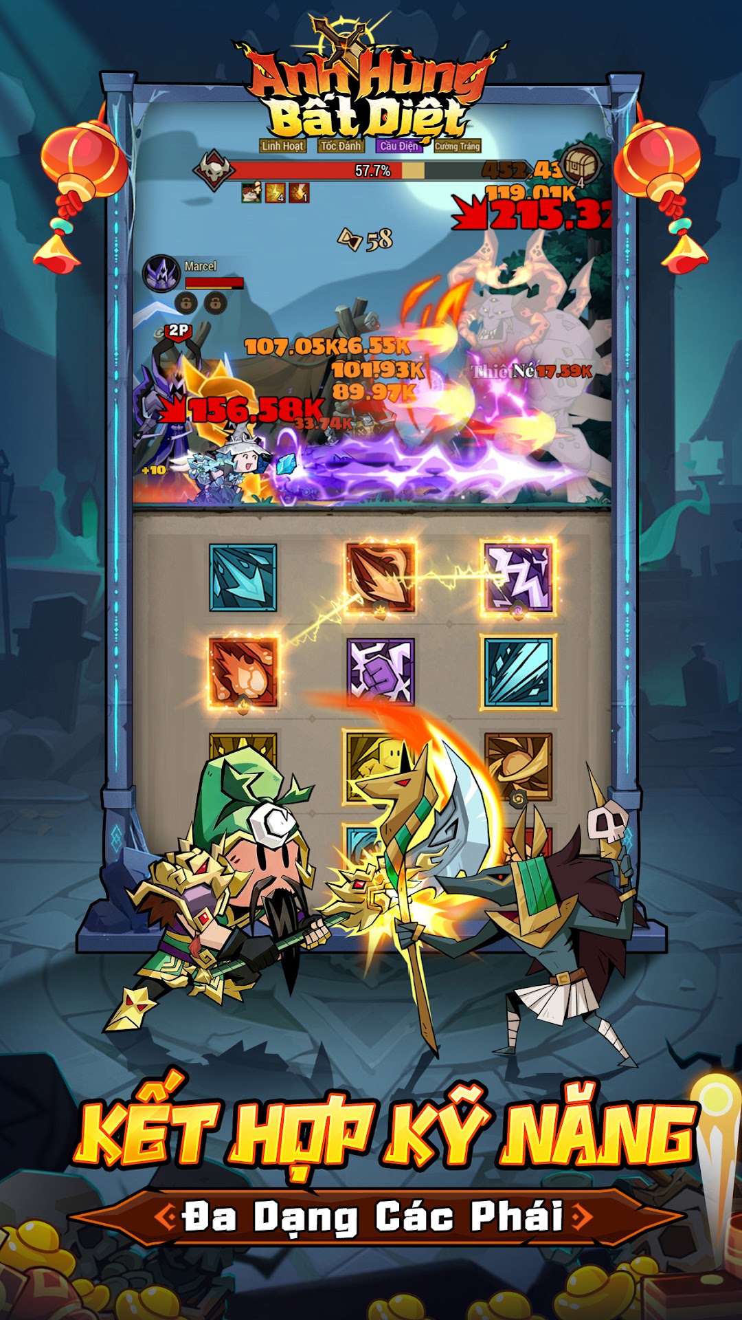 Anh Hùng Bất Diệt mod apk screenshot 6