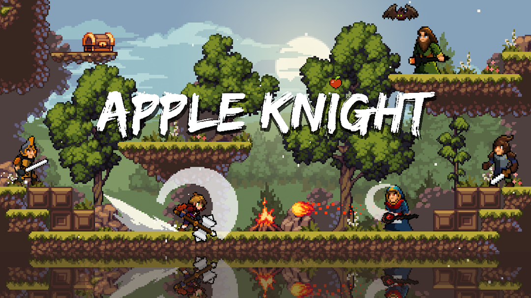 Apple Knight Action Platformer mod apk screenshot 1