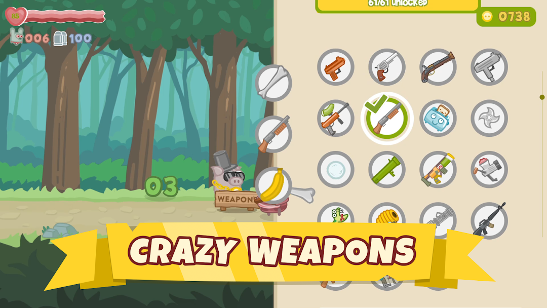 Bacon May Die - Brawl Game mod apk screenshot 4