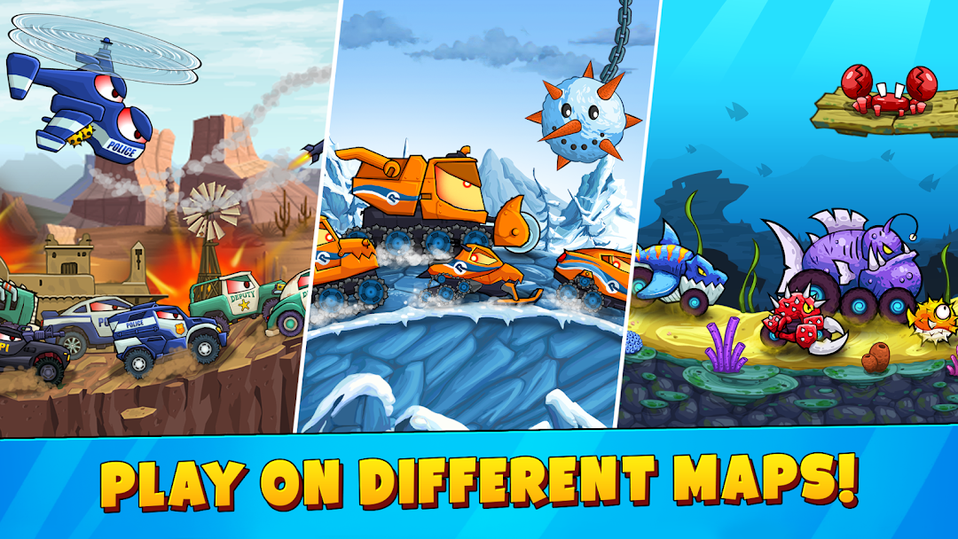 Car Eats Car 3 Survival Racing mod apk screenshot 2