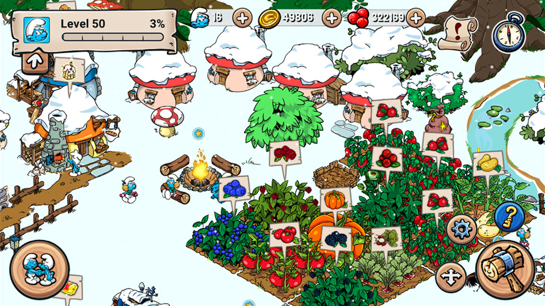 Smurfs' Village mod apk screenshot 6