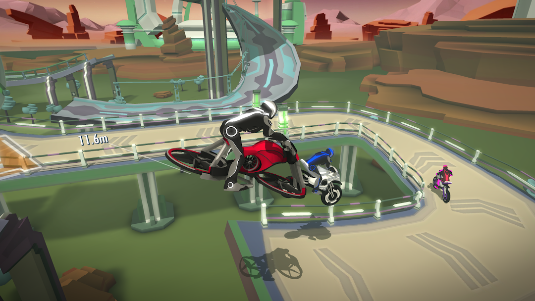Gravity Rider Zero mod apk screenshot 4