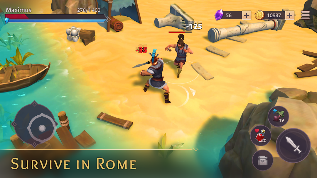 Gladiators: Survival in Rome mod apk screenshot 1