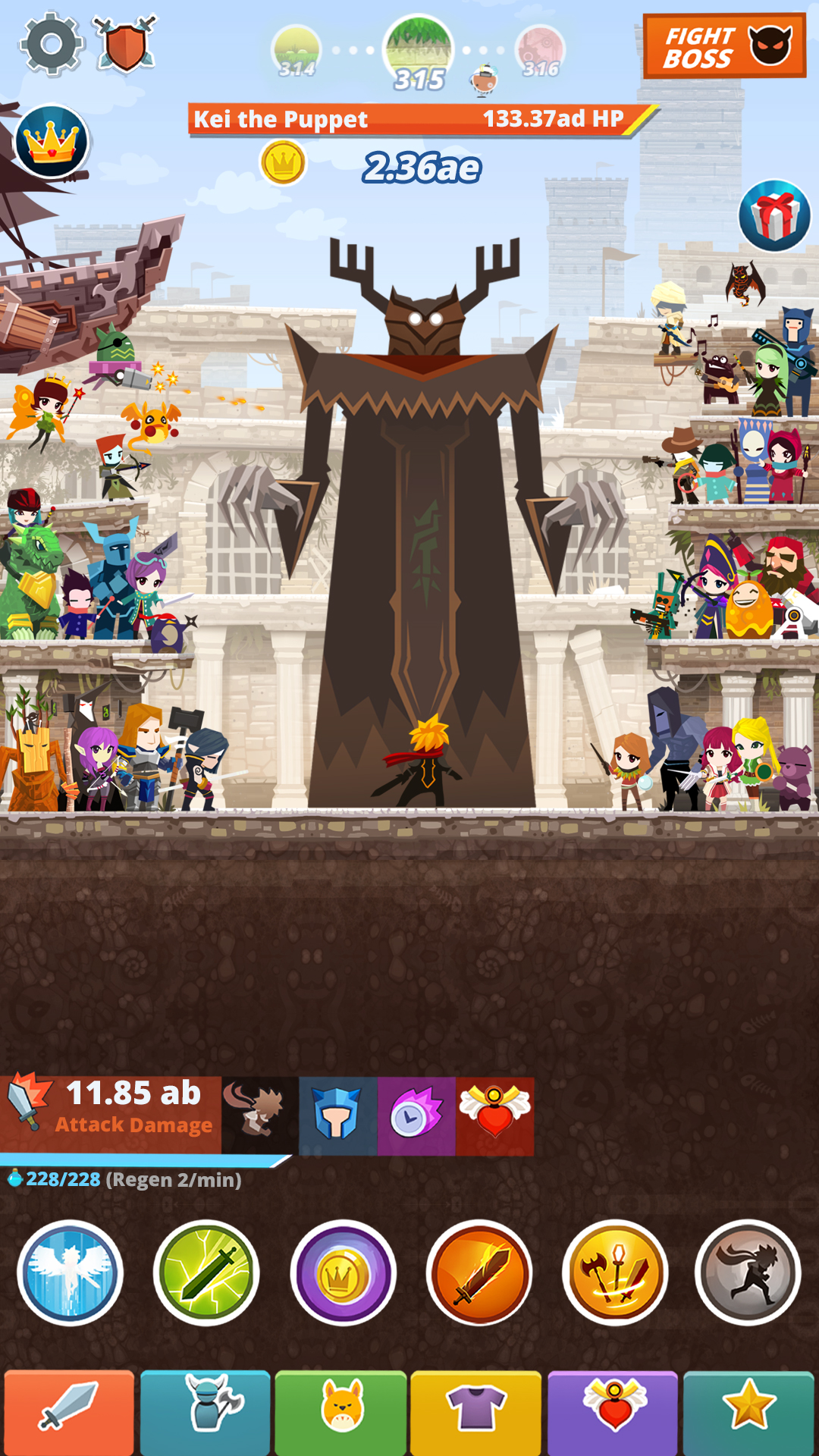 Tap Titans 2: Clicker Idle RPG mod apk screenshot 8