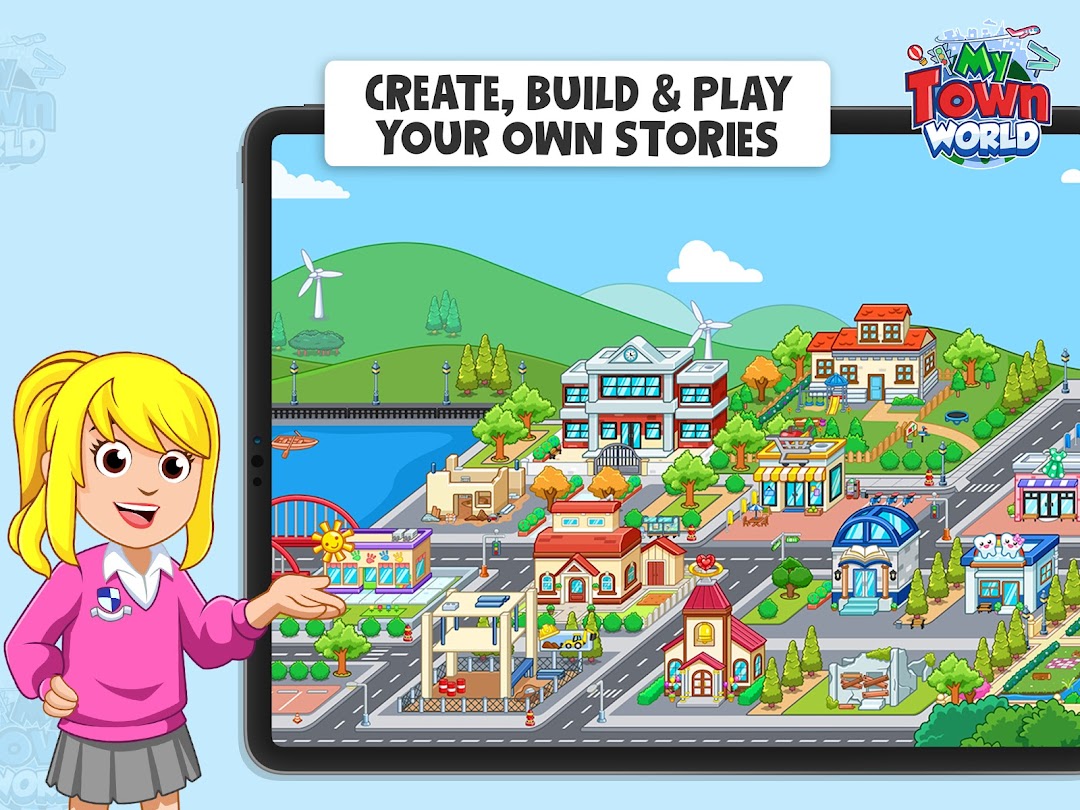 My Town World - Mega Doll City mod apk screenshot 8