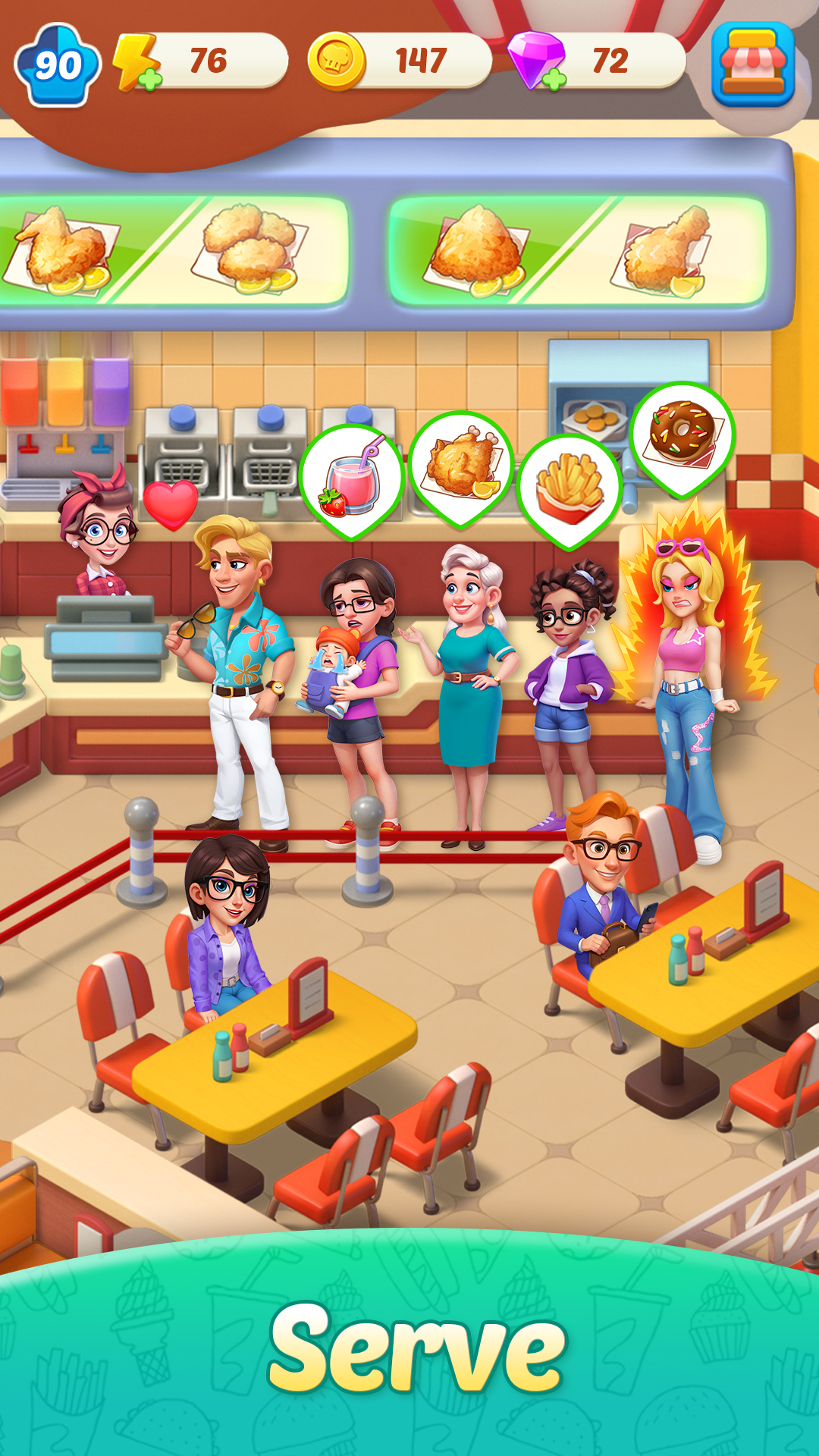 Merge Cooking® mod apk screenshot 7