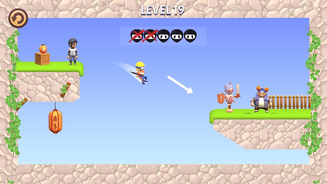 Kunai Master: Ninja Assassin mod apk screenshot 6