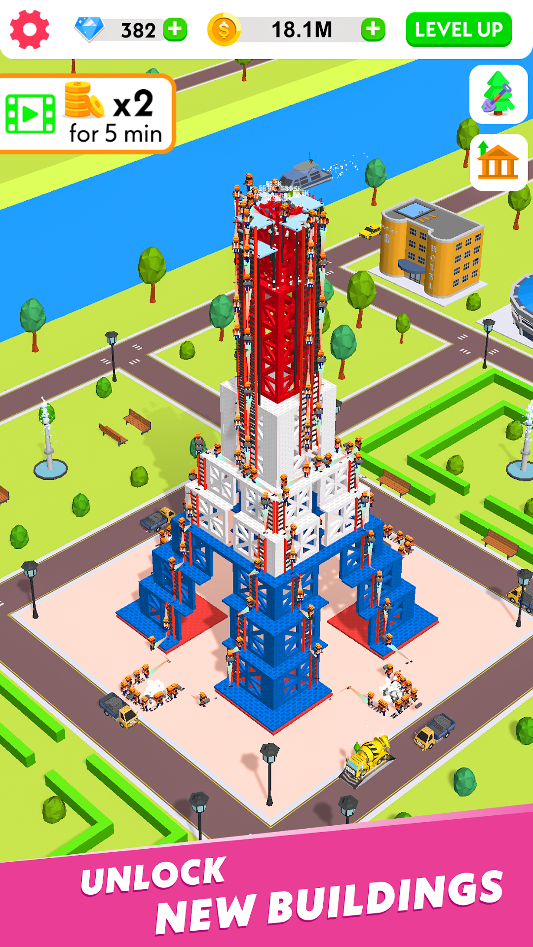 Idle Construction 3D mod apk screenshot 7