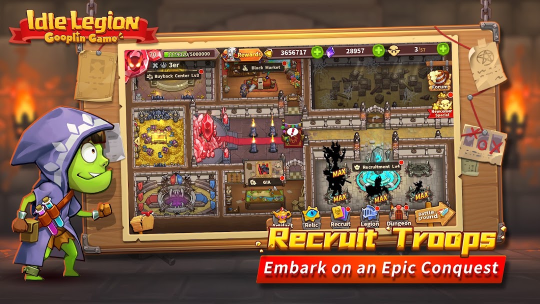 Idle Legion：Legendary War mod apk screenshot 3