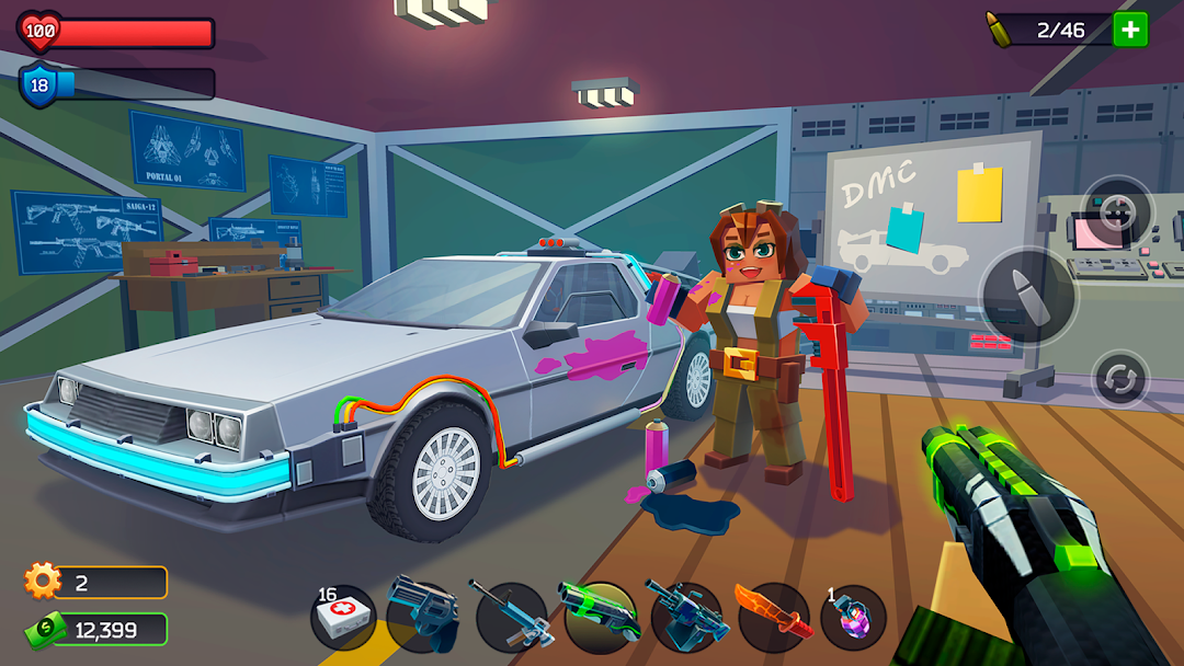 Pixel Combat: Zombies Strike mod apk screenshot 3