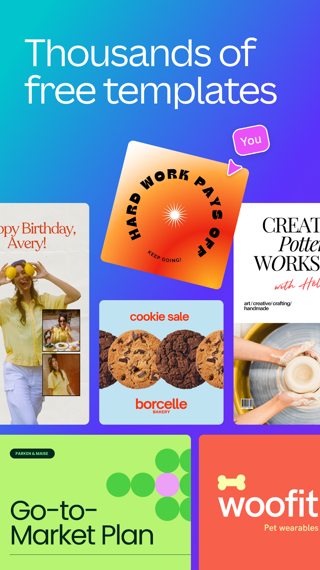 Canva: AI Photo & Video Editor mod apk screenshot 2