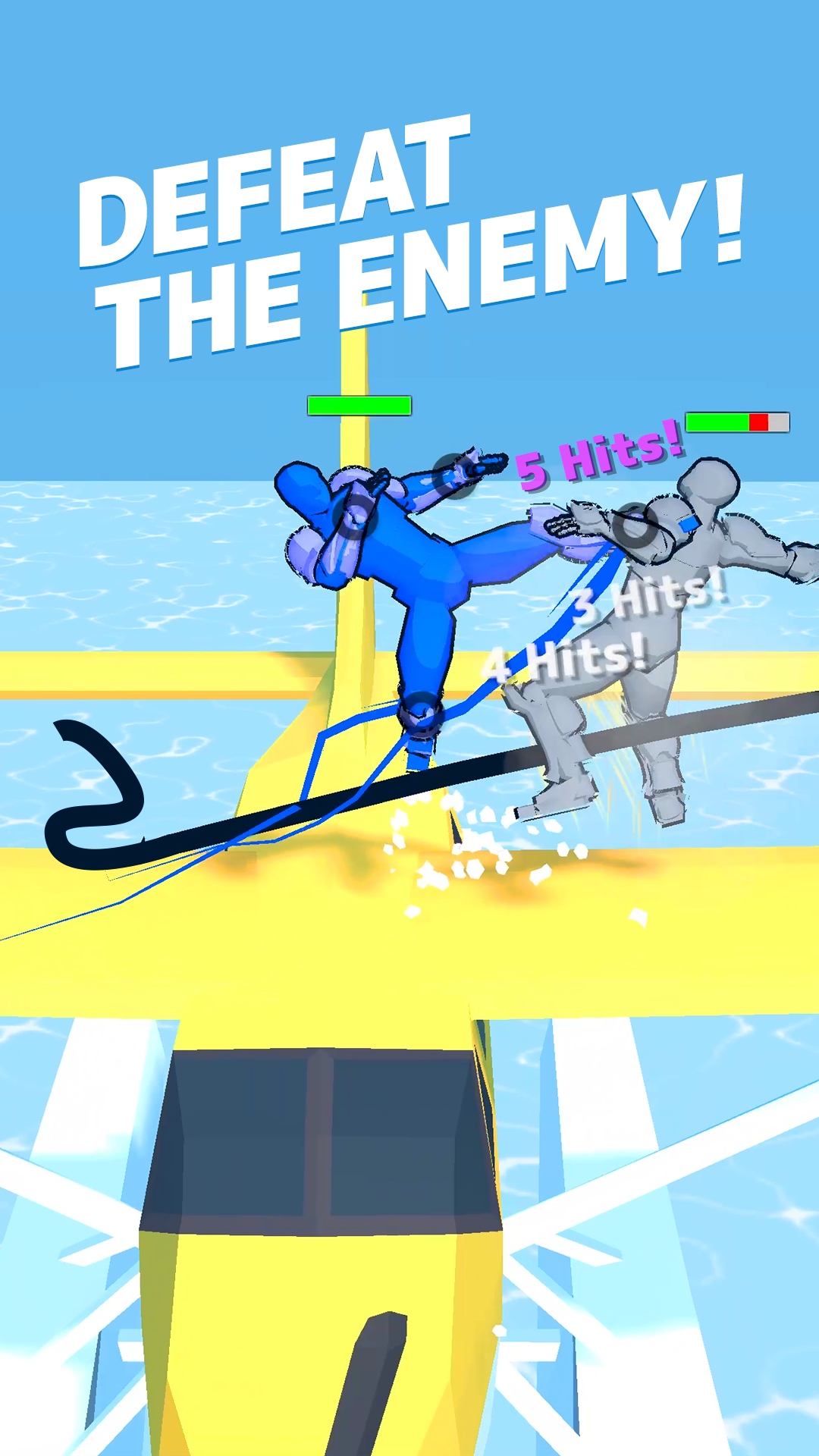 Draw Action: Freestyle Fight mod apk screenshot 2