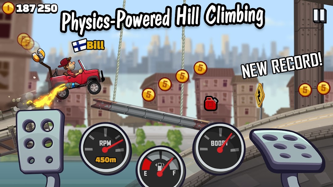 Hill Climb Racing 2 mod apk screenshot 7