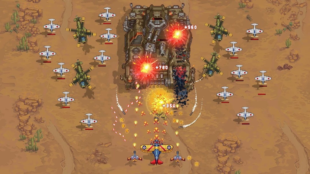 1945 Air Force: Plane Shooter mod apk screenshot 8