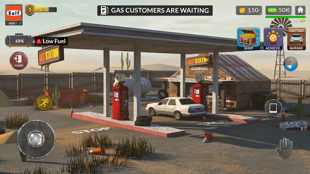 Gas Filling Junkyard Simulator mod apk screenshot 4