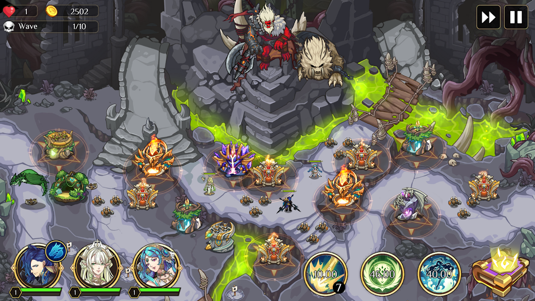 Kingdom War: Tower Defense TD mod apk screenshot 2