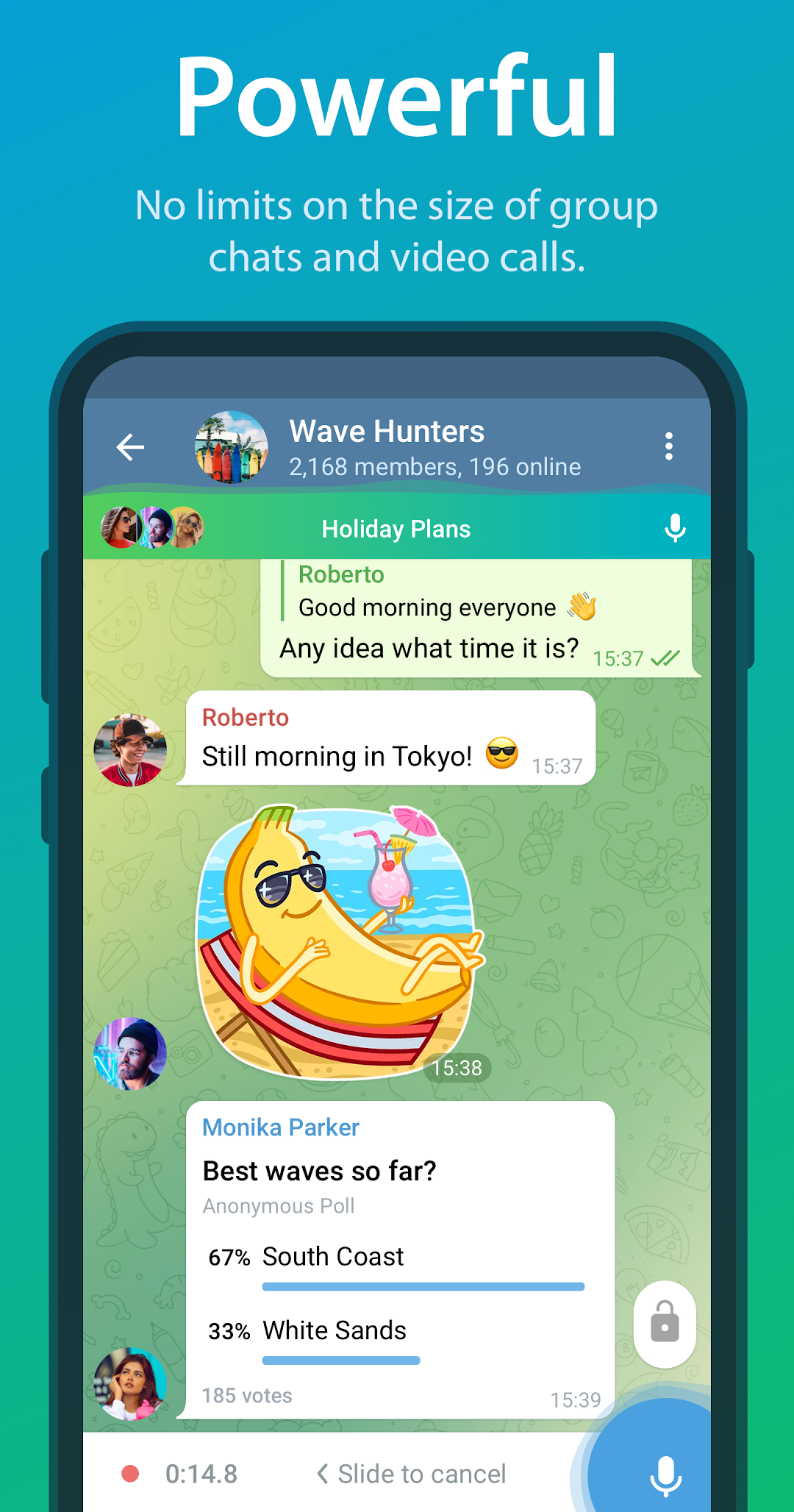 Telegram mod apk screenshot 2