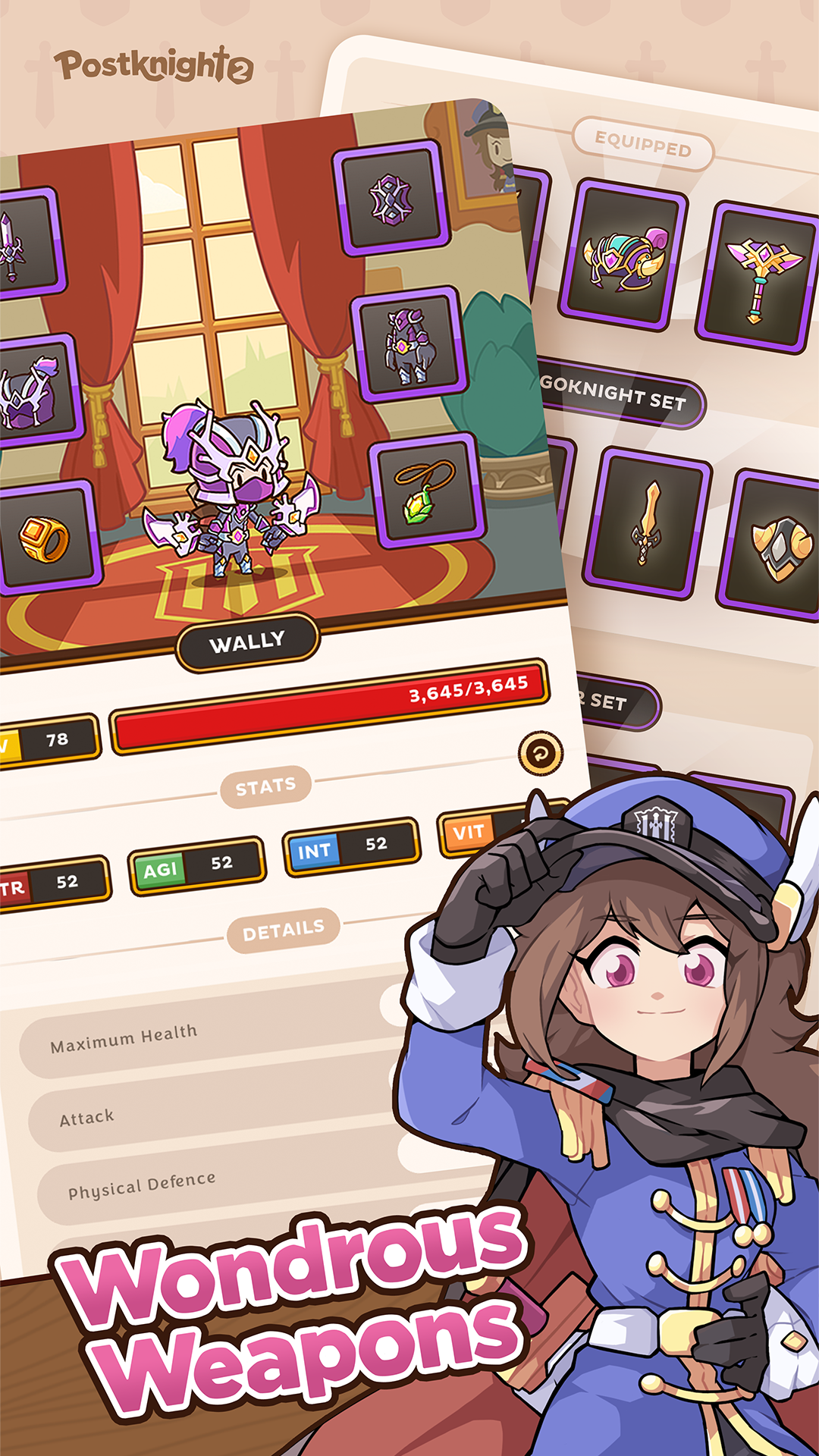 Postknight 2 mod apk screenshot 8