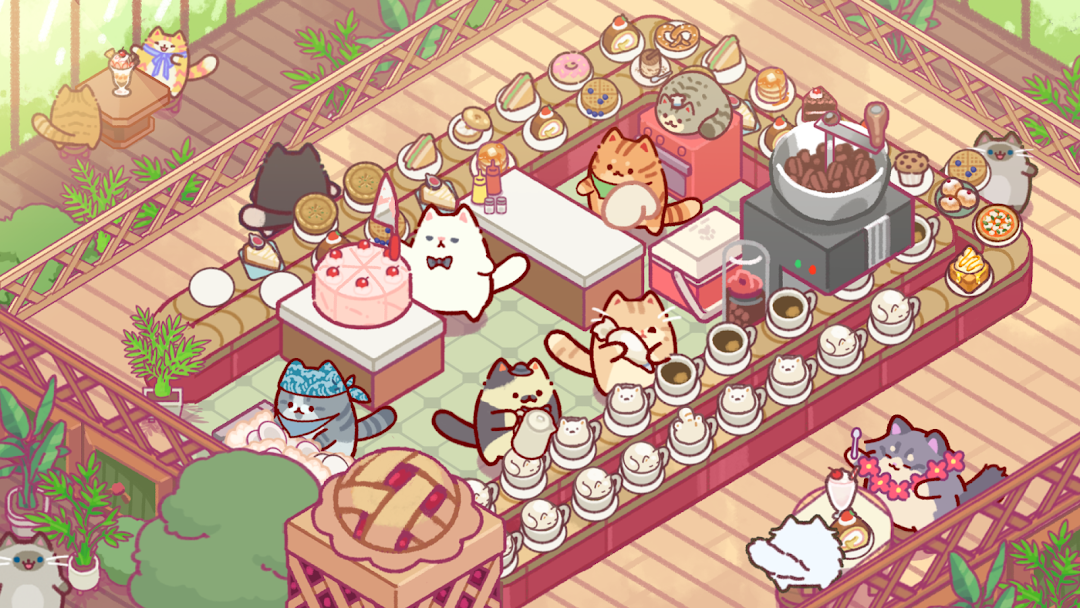 Cat Snack Bar: Cute Food Games mod apk screenshot 7