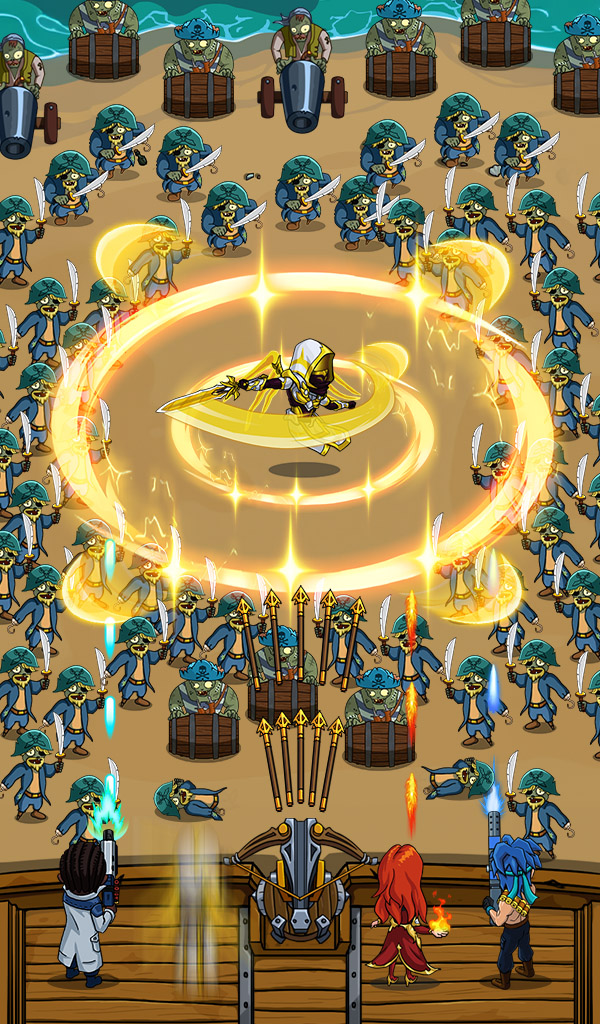 Zombie War Idle Defense Game mod apk screenshot 6