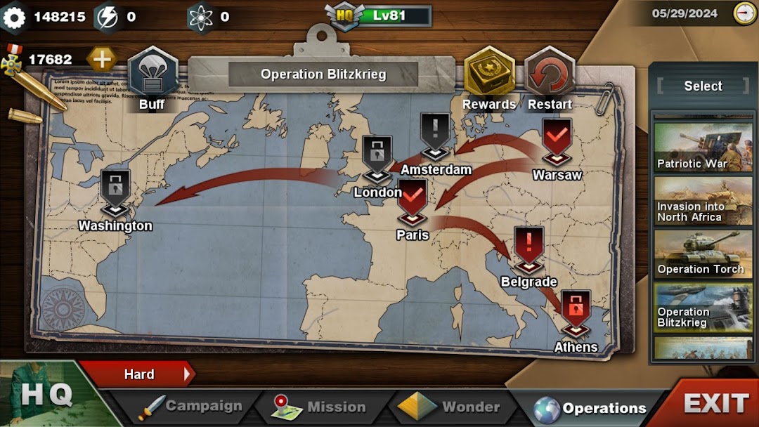 World Conqueror 3-WW2 Strategy mod apk screenshot 4
