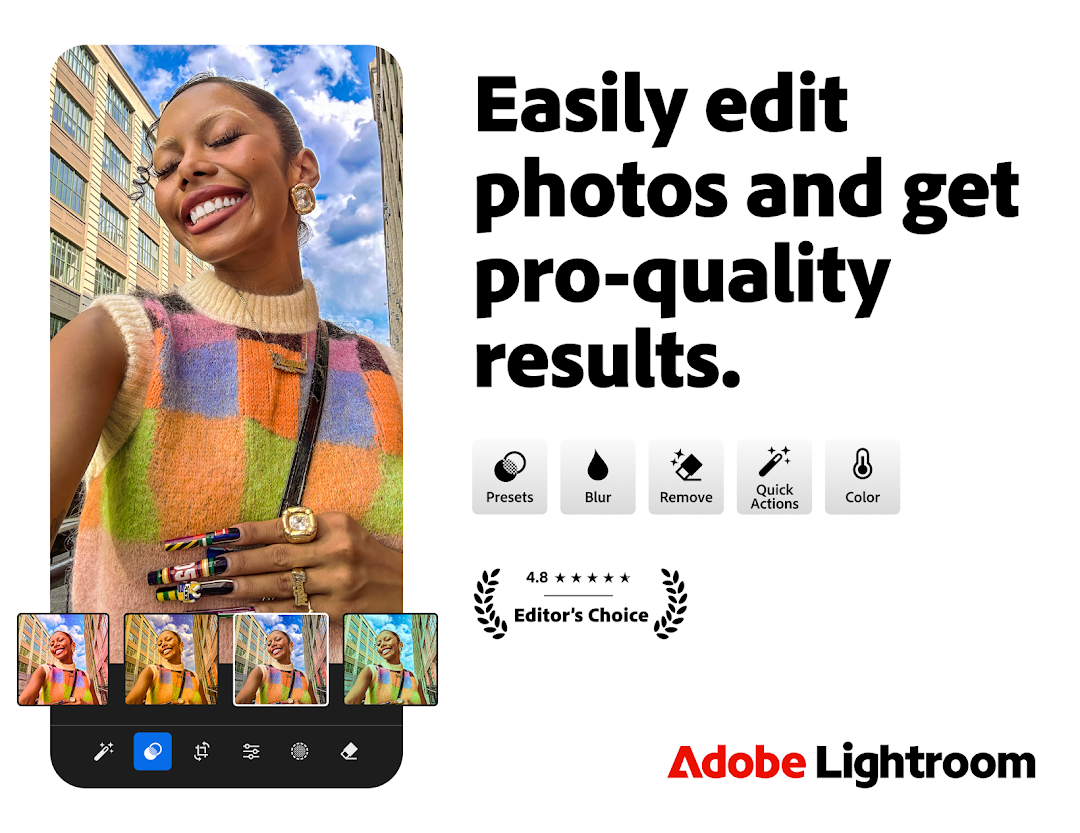 Lightroom Photo & Video Editor mod apk screenshot 1