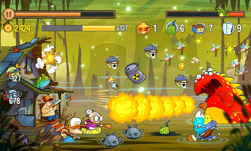 Swamp Attack mod apk screenshot 5
