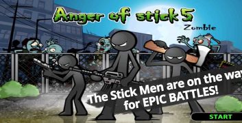 Hack Anger of Stick 5: zombie MOD (Pro Menu, Full Money, Gold, Diamonds, No Death, High Damage, No Ads) APK 1.1.87 image