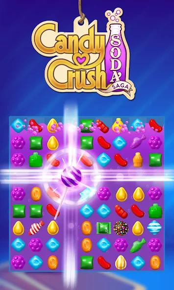 Candy Crush Soda Saga mod apk screenshot