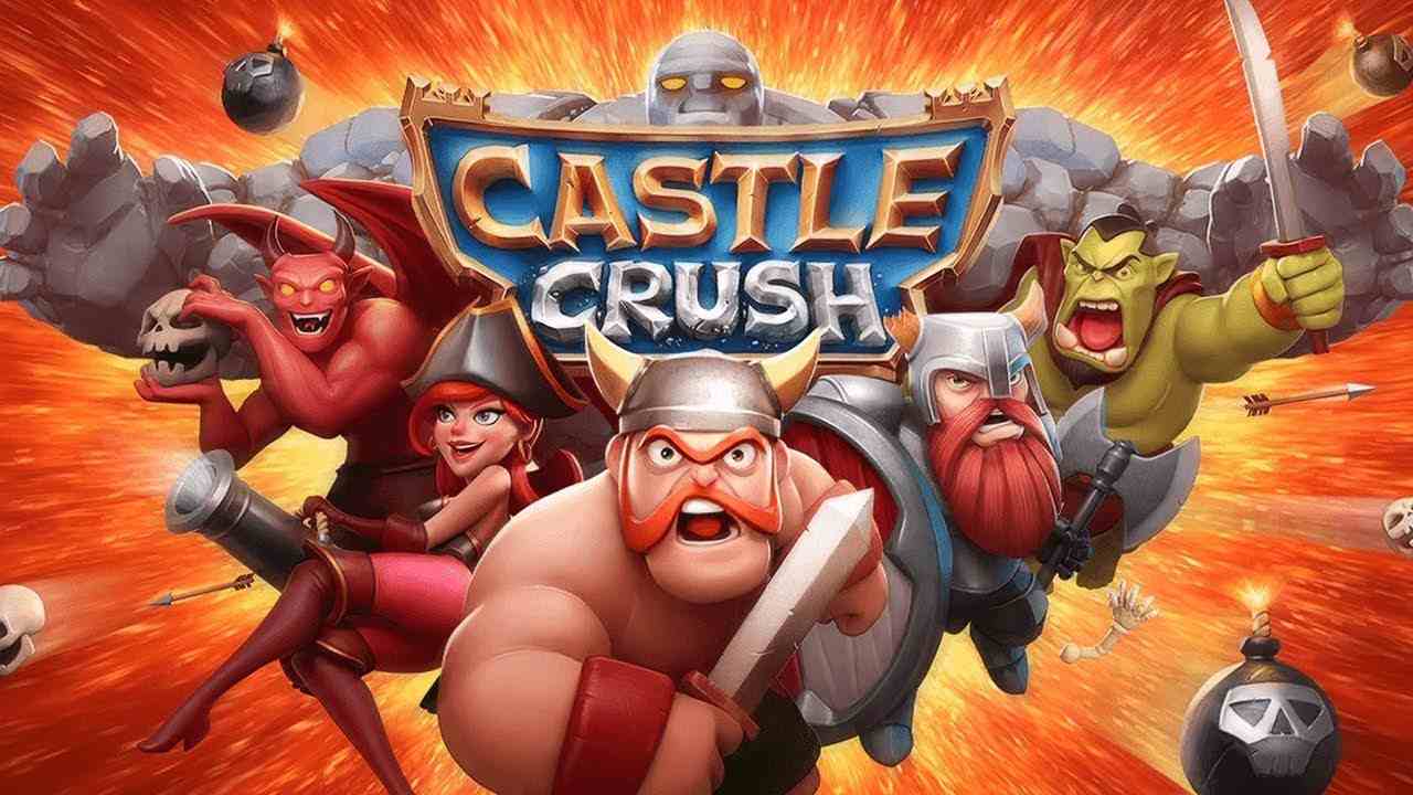 Hack Castle Crush: Epic Clash MOD (Menu Pro, Tiền Full, Tất Cả Anh Hùng) APK 6.3.5