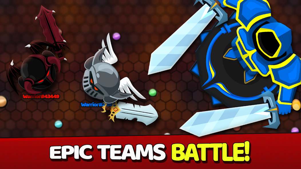 Evowars.io mod apk screenshot