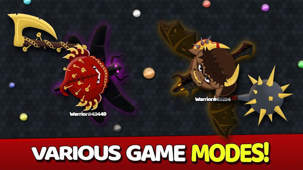 Evowars.io mod apk screenshot