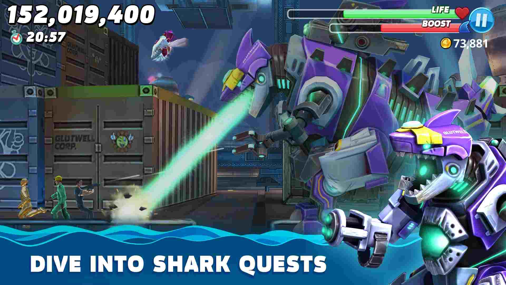 Game Hungry Shark World MOD