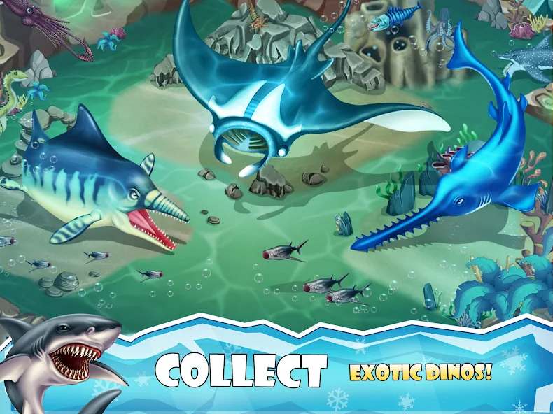 Game Jurassic Dino Water World MOD