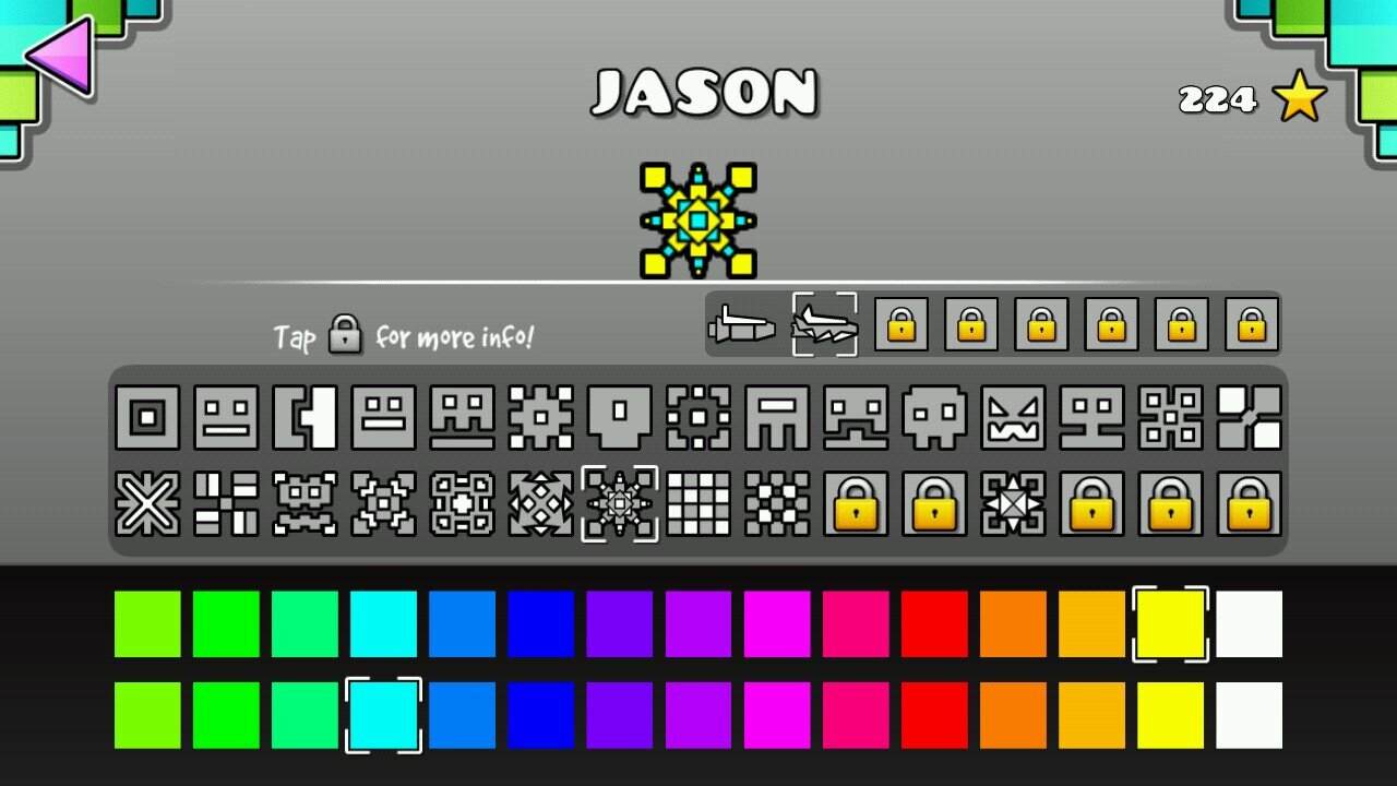 Geometry Dash mod apk screenshot