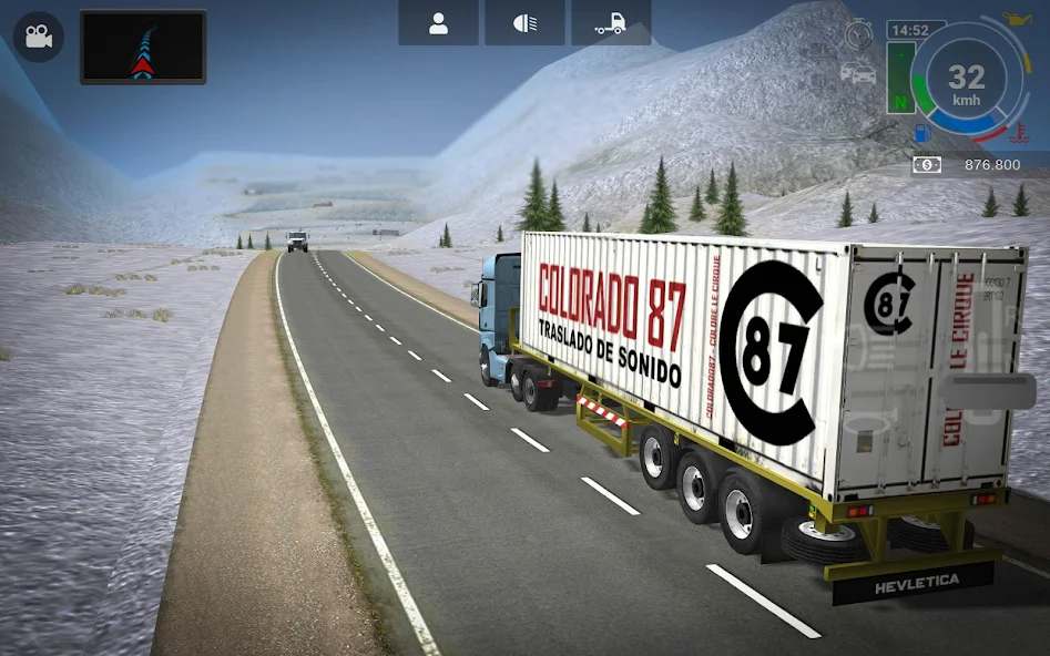 Grand Truck Simulator 2 mod apk screenshot