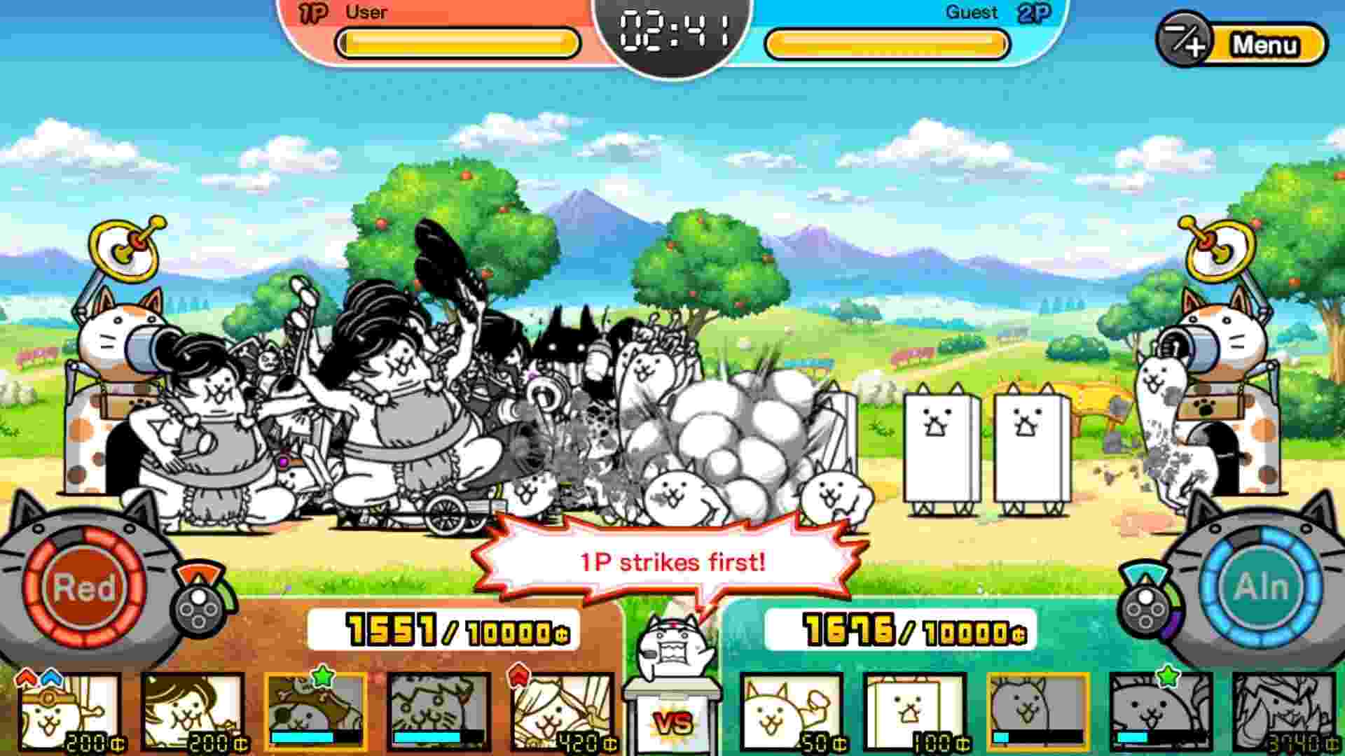 The Battle Cats mod apk screenshot