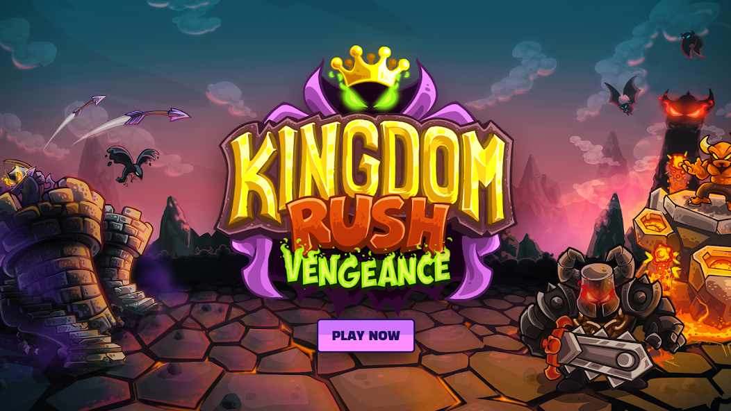 Kingdom Rush Vengeance TD Game MOD APK (Menu Pro, Infinite Money, Infinite Diamonds, All Heroes) 1.15.07